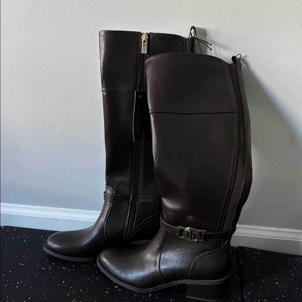 Tommy Hilfiger Brown Winter & Rain Boots